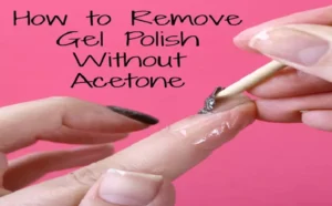 How to Take Off Nail Glue Without Acetone?