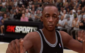 NBA 2K24 Sean Elliott Cyberface